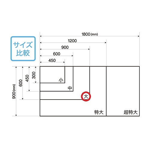 マグエックス(MagX) 磁石暗線ホワイトボードシート 大 MSHP-6090-M(19048)  magnetic dark line whiteboard sheet