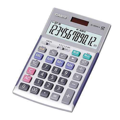 CASIO(カシオ) 計算器 JS-20WKA-SR-N(42740)  calculator