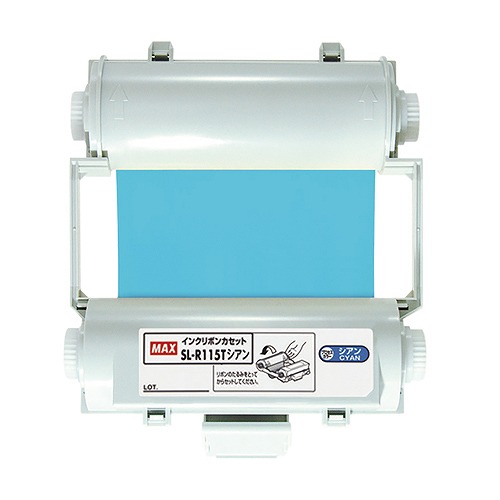 マックス ビーポップインクリボン シアン SL-R115T(36117) pop ink ribbon