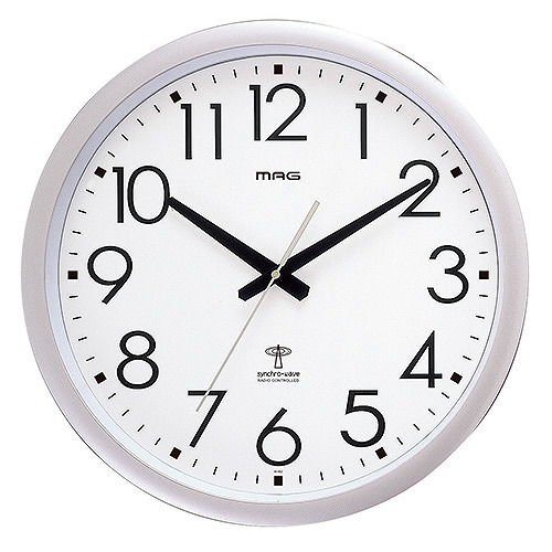 ノア精密 電波時計 W-462(43022) radio clock