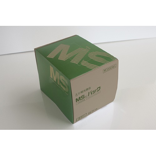 明光商会 MSパック 透明 M 入数：1箱(100枚) (20663) pack