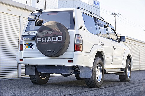 トラスト/TRUST GReddy クロスエキゾースト N-STYLEリアマフラー トヨタ ランドクルーザープラド RZJ95W 3RZ-FE 4WD 1997年04月～2002年10月 10114208 Cross exhaust rear muffler 66,260円