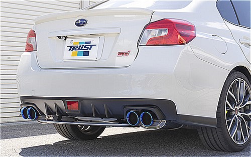 トラスト/TRUST GReddy コンフォートスポーツ GTスラッシュマフラー スバル WRX STI CBA-VAB EJ20 4WD 2014年08月～2020年04月 Comfort Sports Slash Muffler