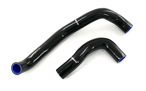 トラスト/TRUST GReddy ラジエターホース ニッサン スカイライン ER34 RB25DET 1998年05月~2002年08月 ブラック×ブルー 12023305 Radiator hose|オートパーツエージェンシー2号店