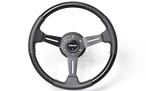 トラスト/TRUST GReddy ステアリング ブルー リアルカーボン 16600007 Steering