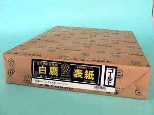 美濃商会 板目表紙 ゴールド A3 入数：1パック(100枚) 4143(41631) Grain cover