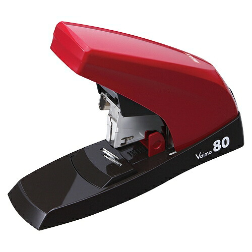 マックス ホッチキス バイモ80 レッド HD-11UFL/R(02732)  Stapler Baimo