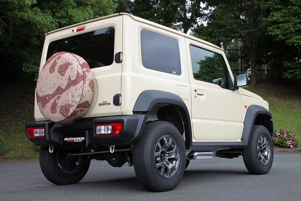 フジツボ(FUJITSUBO) A-R マフラー スズキ ジムニーシエラ 3BA-JB74W K15B AT車/MT車共通 2024年05月～2025年10月 運転席側サイド出し muffler