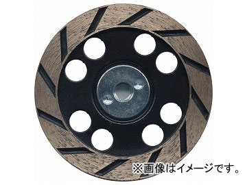 ツボ万/TSUBOMAN NewSAポリッシャーリムタイプ 中～軽研削 NSA-RM100 サイズ：100××3×13×M10ネジ JAN：4954452112360 コード：11236 Polisher rim type