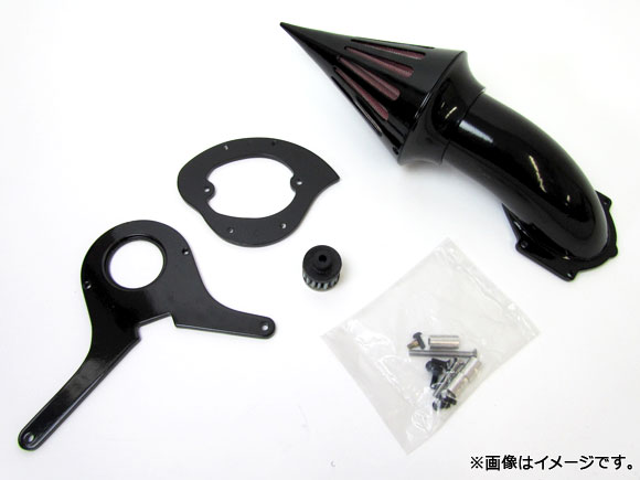 エアークリーナーキット ホンダ エアロ 750（全年式） ブラック AP-TNAC001+IA001-BLACK 2輪 Air cleaner kit