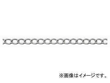 ニッサチェイン/NISSA CHAIN ワイドマンテル 木管巻連環 ステンレス鋼 電解みがき上げる 15m巻 R-SM123 JAN：4968462161614  Wide Mantel Reel rolled