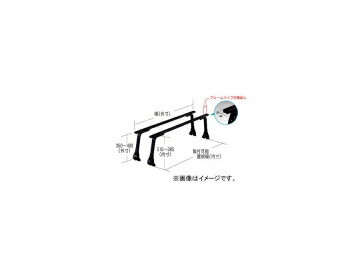 ロッキー ルーフキャリア SGRシリーズ 長尺物用タイプ 雨ドイ挟み込みタイプ SGR-04H ダイハツ DAIHATSU デルタワゴン ハイルーフ 20・30系 〜H8.10