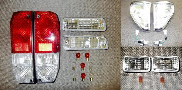 送料無料 送込トヨタ ランクル プラド 71 ショート テールランプ & コーナー & ウィンカー & サイドマーカー セット KZJ71G KZJ71W ランドクルーザー|AUTO PARTS JAPAN