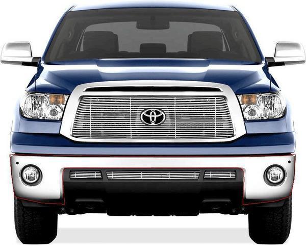 送料無料 大型商品 トヨタ タンドラ 07y 13y クロームメッキ フロントバンパー 0c901 パーキングコーナーセンサー穴有 Toyota Tundra フォグ Mergertraininginstitute Com