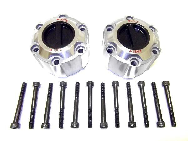 新入荷 送込 トヨタ ランドクルーザー 70 系 フロントマニュアルハブ スペーサー 左右 セット キット HZJ70 HZJ71 HZJ73  HZJ77 ランクル 赤