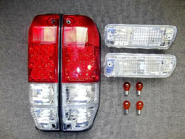 楽天市場】送料無料 トヨタ ランクル プラド 78 LED テールランプ & コーナー & ウィンカー & サイドマーカー 左右セット KZJ78G  KZJ78W ランドクルーザー : AUTO PARTS JAPAN