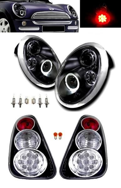 送料無料 jMINI クーパー R50 R52 R53 LEDヘッドライト&LEDテールSET|AUTO PARTS JAPAN