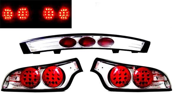 楽天市場】送料無料 マツダ RX-7 RX7 92-03y リアクロームLED