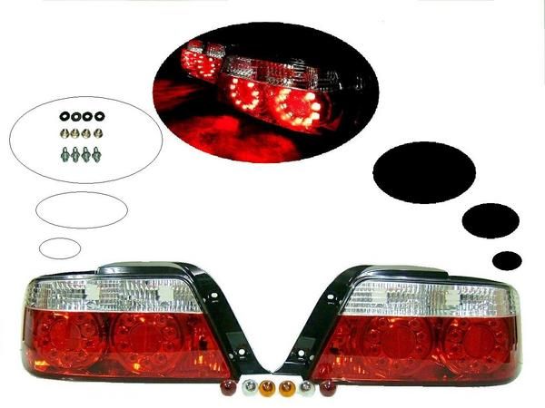 楽天市場】送料無料 トヨタ チェイサー 100系 LED スモーク コンビ 