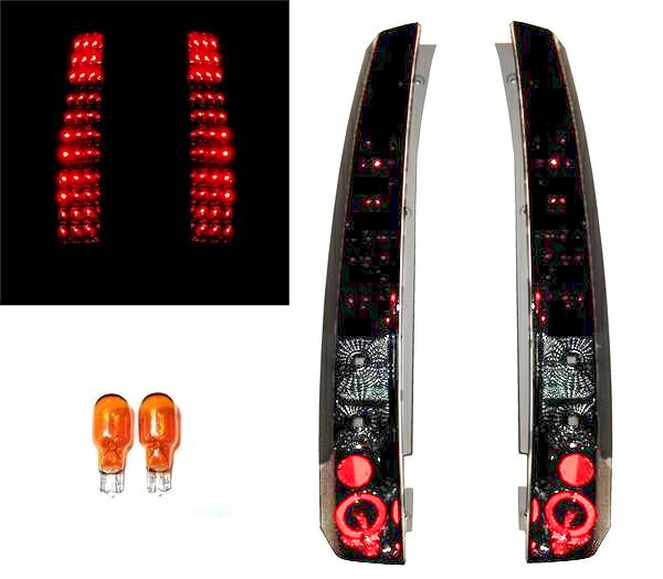 送料無料 ホンダ ステップワゴン 前期 後期 96y-01y RF1 RF2 LED スモーク コンビ テールランプ 左右 セット リヤ テール リア テールライト｜AUTO PARTS JAPAN