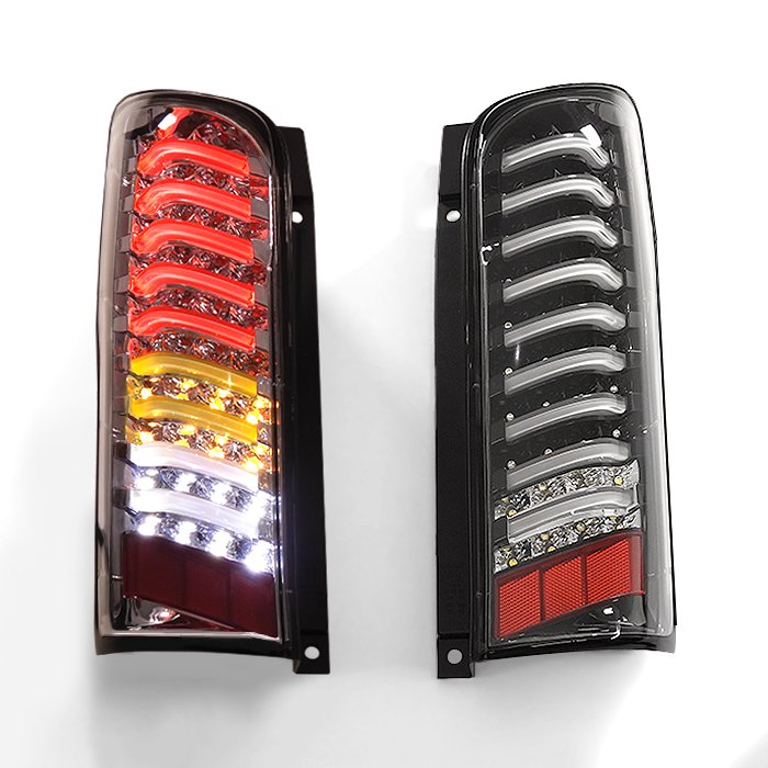 楽天市場】NV350 E26 キャラバン 前期 フルファイバー フルLED テール