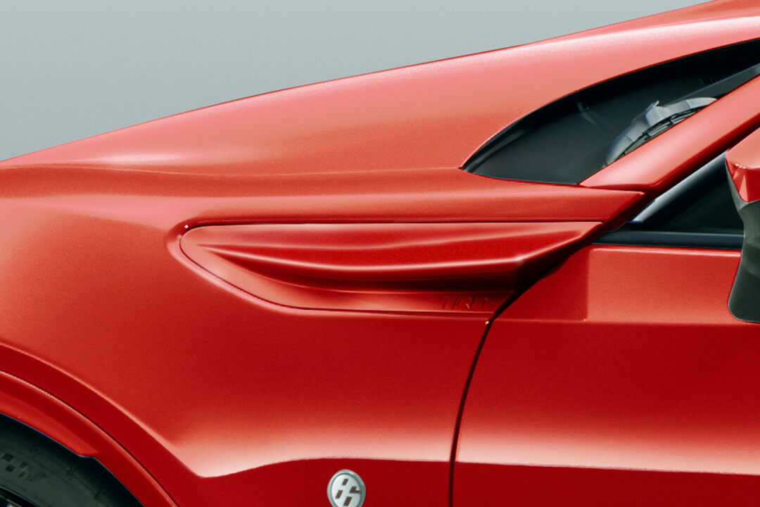 楽天市場】トヨタ 86 スバル BRZ 用 フェンダーサイド カナード フィン