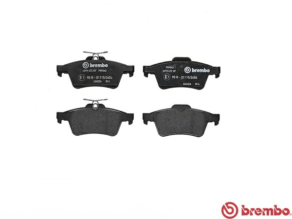 ブレンボ ブレンボ(brembo) ブレーキパッド CITROEN C5 Brake Tourer [ X75F02 ][ 10/05～ ][ REAR ] 【 セラミック | 《グレード》1.6T エレクトリックパーキングブレーキ付 ATE製 】