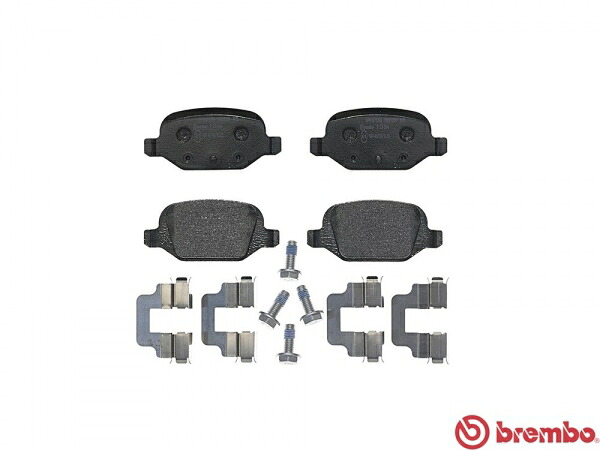 ブレンボ ブレンボ(brembo) ブレーキパッド FIAT 500/500C/500S (CINQUECENTO) [ 312141312142 ][ 13/01～ ][ REAR ] 【 ブラック | TURISMO/COMPETIZIONE/《グレード》ABARTH 595 】
