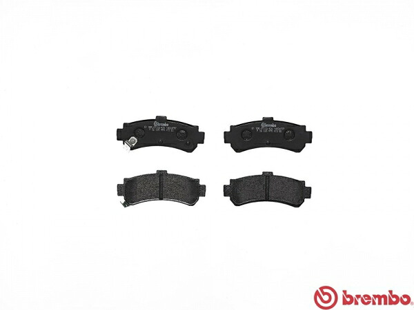 ブレンボ ブレーキパッド パルサー / エクサ / リベルタ ヴィラ [ EN15 ][ 95/1～97/9 ] リア ブラック | Rear DISC