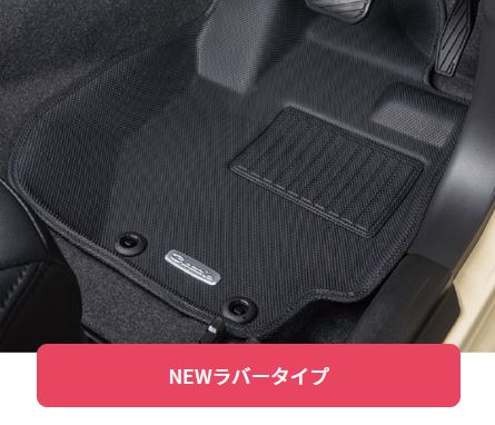 クラッツィオ ジムニー JB64W (2018/7~) AT車 立体フロアマット 1台分セット NEWラバータイプ