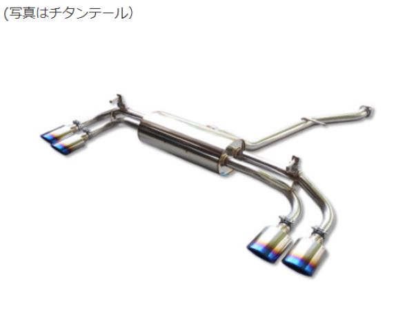 エクスアート レクサス RX450h+ AALH16 A25A-FXS モデリスタリアディフューザー装着車 ONEマフラー ステンレスオーバルテール(110×70 4本)