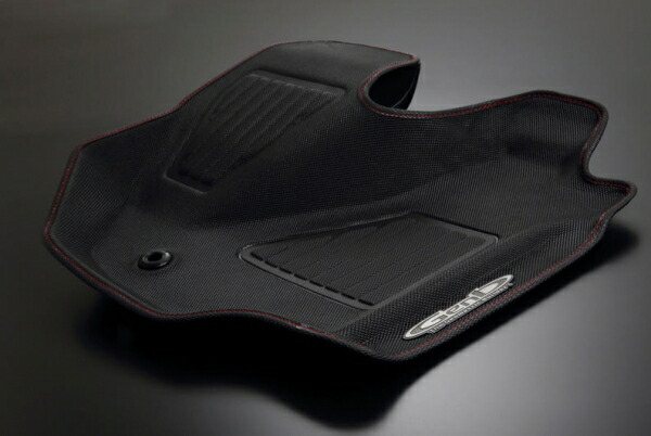 玄武 ゲンブ ハイエース TR200系/KD200系 標準ボディ コンフォートマット フロントセット Red Stitch