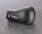 TRD ティーアールディーTRD 本革巻 (ブラックステッチ) シフトノブ｜オートパーツ ダイレクト
