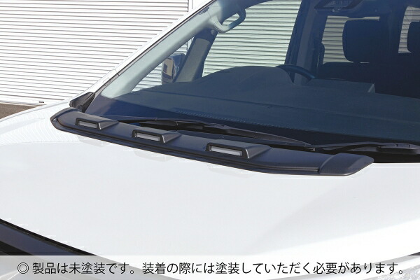 ジャオス ジャオス JAOS デリカ D:5 19.02~ ボンネットディフレクター 未塗装
