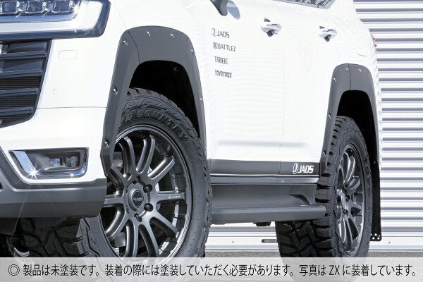 ジャオス ジャオス JAOS ランドクルーザー 300系 GR SPORT フェンダーガーニッシュ type-X 未塗装