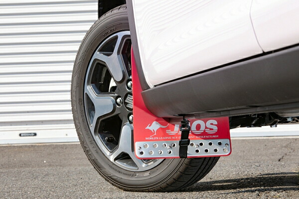 ジャオス ジャオス JAOS ハスラー MR52S/92S系 マッドガード3 フロントセット レッド