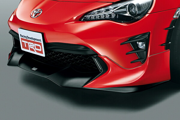 TRD ティーアールディー TRD 86 ZN6 2016.7～ フロントスポイラー LED無 未塗装