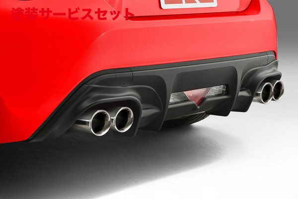 当社塗装品 TRD ティーアールディー TRD 86 ZN6 マフラーガーニッシュ 後期 (2016/7-)