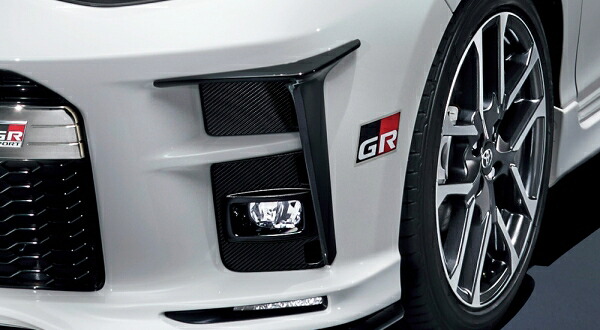 TRD ティーアールディー TRD アクア NHP10 GR SPORT GRフロントコーナースポイラー