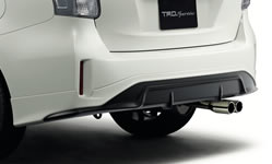TRD ティーアールディー TRD プリウスアルファ ZVW40系 後期 (2014.11～) リアスポイラー