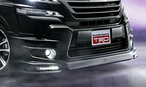 TRD ティーアールディー TRD ヴェルファイア 30系 エアロボディ Z/ZR/ZA フロントスポイラー 未塗装 32,900円