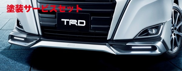 当社塗装品 TRD ティーアールディーTRD ノア ZRR80系/ZWR80G 後期 フロントスポイラー(LED付) 未塗装|オートパーツ ダイレクト