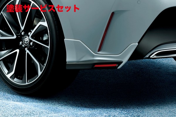 当社塗装品 TRD ティーアールディー TRD カローラスポーツ 210系 リヤサイドスポイラー 未塗装