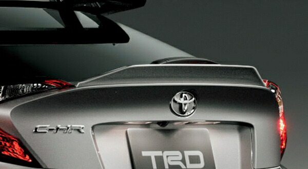 TRD ティーアールディー TRD CHR 10/50系 後期 トランクスポイラー S S-T用 未塗装