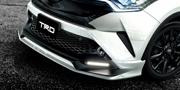 TRD ティーアールディー TRD CHR フロントスポイラー(LED付)(Aggresive Style) 未塗装