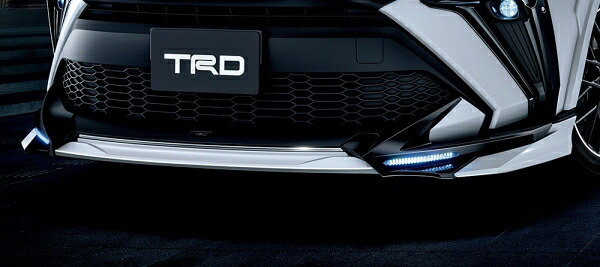 TRD ティーアールディーTRD CHR 10/50系 後期 ICS&PVM付車用 フロントスポイラー LED付 6MT 未塗装｜オートパーツ ダイレクト