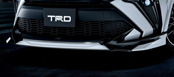 TRD ティーアールディー TRD CHR 10/50系 後期 ICS&PVM付車用 フロントスポイラー LED無 HV/CVT 未塗装