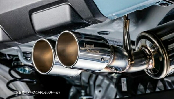 シュピーゲルタフト LA900S 2WD・ターボ車 LS-304 (レベルサウンド304) 車検対応マフラー ステンレステール|オートパーツ ダイレクト