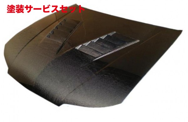 当社塗装品 エアロワークス エアロワークス シルビア S15 ダクト付カーボンボンネット