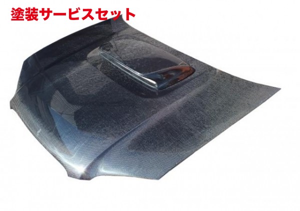 当社塗装品 エアロワークス エアロワークス インプレッサ GD 中期 カーボンボンネット